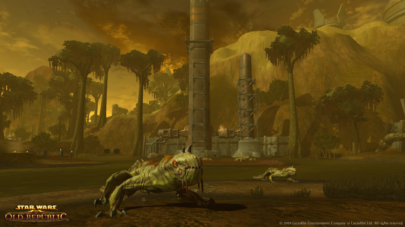 Illustration for article titled Star Wars: The Old Republic Takes On The Hutt Home World